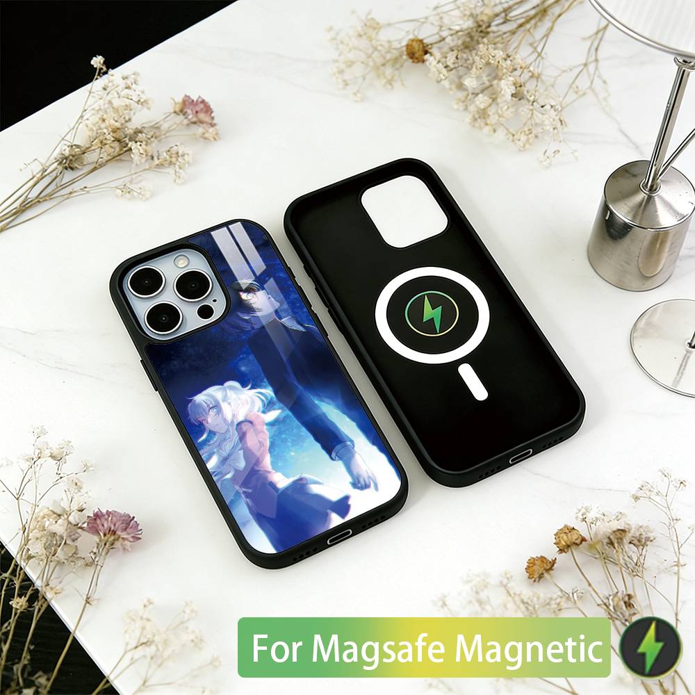 Charlotte Nao Tomori Phone Case For iPhone17,16,15,14,13,12,11 Plus,Pro Magnetic For Magsafe Wireless Charging