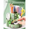 360° Rotating Pen Holder: Large Capacity, Multi-functional Desk Organizer for Kids