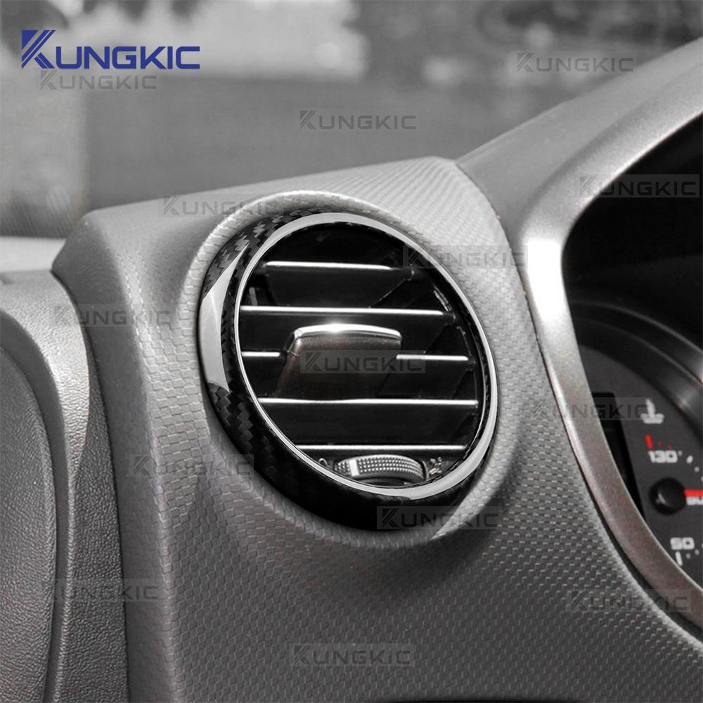 Carbon Fiber Style Interior Sticker for Seat Leon 2005 2006 2007 2008 2009 2010 2011 2012 Interior Panel