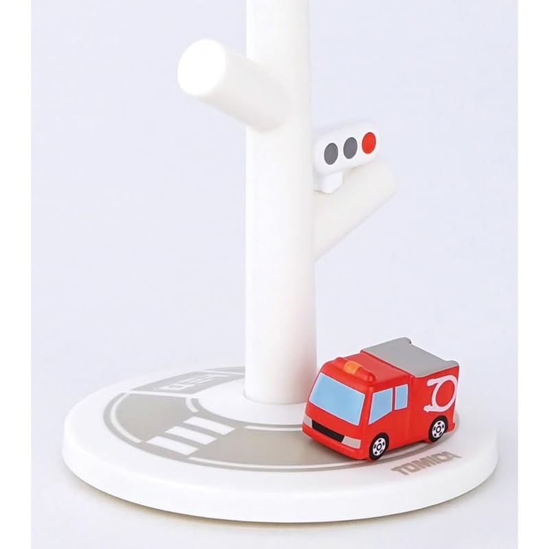 Hashy Top-in Hashy Mini Gurgeltasse & Ständer Feuerwehrauto Tomica TC-3552