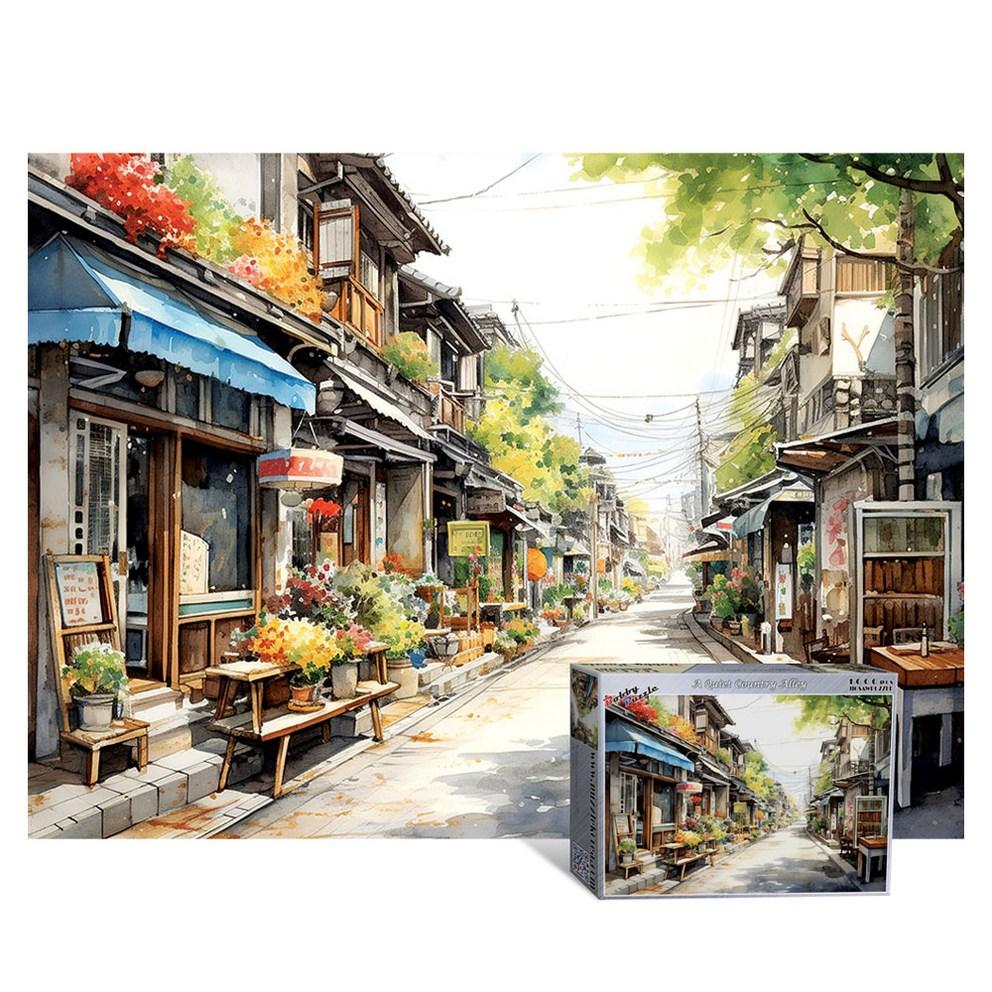 Пазл Addone - 1000 деталей, картина: Тихий деревенский переулок (BB5306)