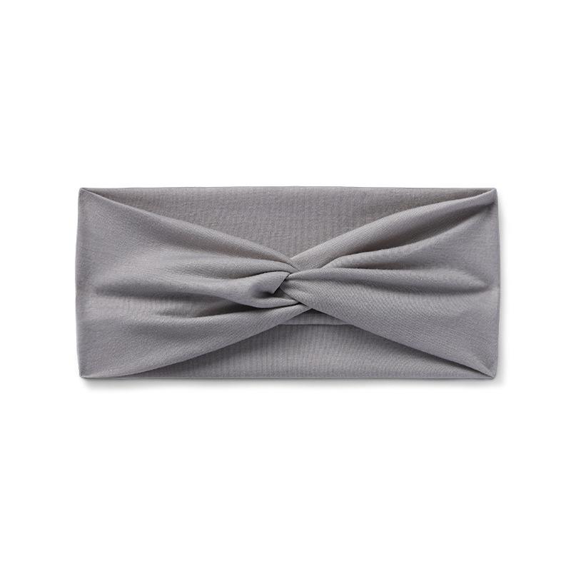 Yoga Sports Headband Elastic Non-slip Wide Headband Candy Color Headband Exercise Running Sweat-absorbent Women's Headband