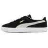 Suede Vintage Low Top Sneakers Black White Unisex 374921-05