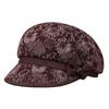 Spring And Autumn Hat Female Mom Thin Printed Cloth Hat Short Brim Grandma Bere Cap Casual Hat