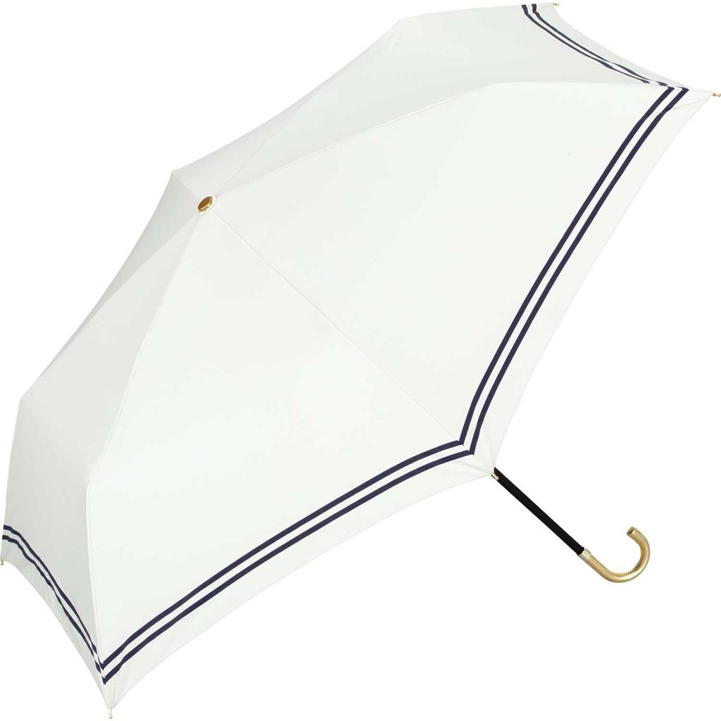 Sun Sailor Light UV for Sunny and Rainy Folding for Commuting and 2026Wpc. Umbrella, Sun-Blocking Mini, Off-White Heat Shielding/100% Blocking/100%