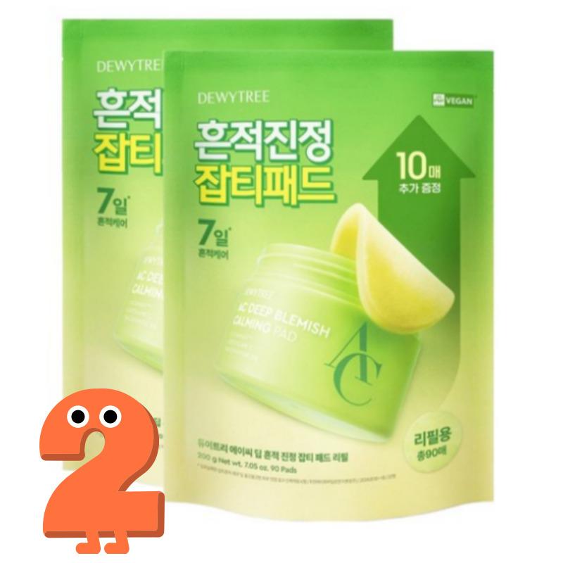 

Dewytree AC Deep Calming Blemish Pad Refill