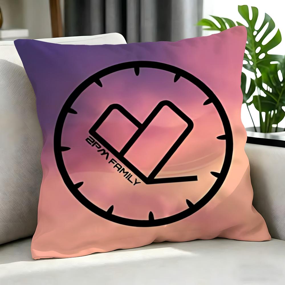 Kpop Style 2Pm Cushion Cover Cushion Cover Set 4Pcs 50X50 45X45 40X40 Pillowcase Decorative Sofa Home Decor