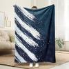 1 Stück Gemütliche Flanelldecke mit Sternenhimmel-Thema - Weich, Atmungsaktiv Polyester, Hochauflösender Digitaldruck, Ganzjahreskomfort