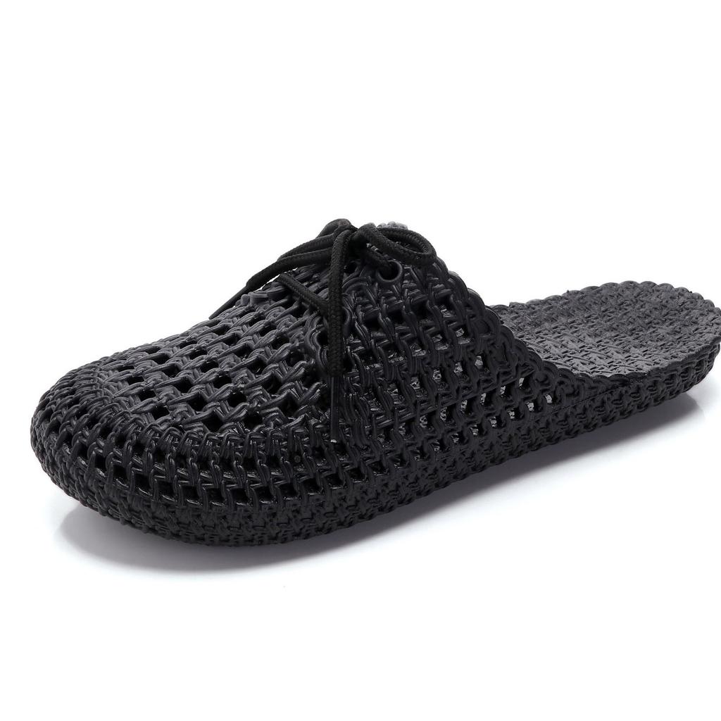 Women's Slippers Breathable Mesh Slippers Summer Hollow Slippers Bathing Shoes