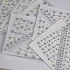 3D Sparkle Stars Heart Acrylic Crystal Stickers Kids DIY Decoration Self Adhesive  Diamond Pearls Gems Stickers Rhinestones