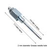 4pcs Grease Needles Grease Needle Nozzle With 1/8 Inch NPT Threads With Tips Sealed Refueling Removable Spray Oil Nozzle