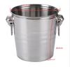 Ice Bucket Stainless Steel Bin for Cocktail Parties Chilling Beer Bottle