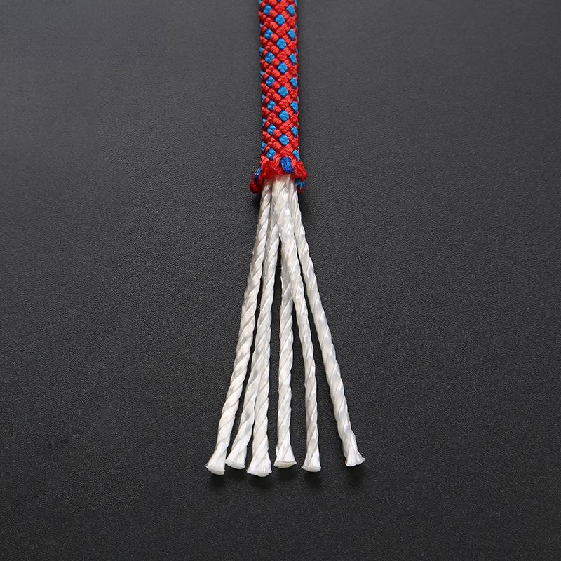 10m Kletterseil Zubehör Schnur 6mm Durchmesser 5KN Hohe Festigkeit Paracord Sicherheitsseil