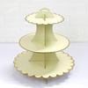 Disposable Birthday Party Paper Cake Display Stand