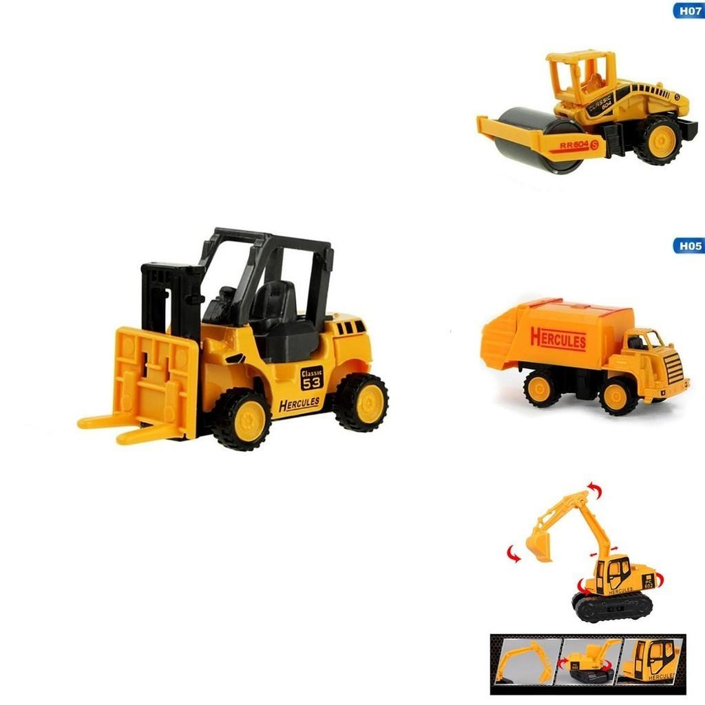 High-simulation Alloy Construction Truck Model Toy Mini Digger For Kids Fun
