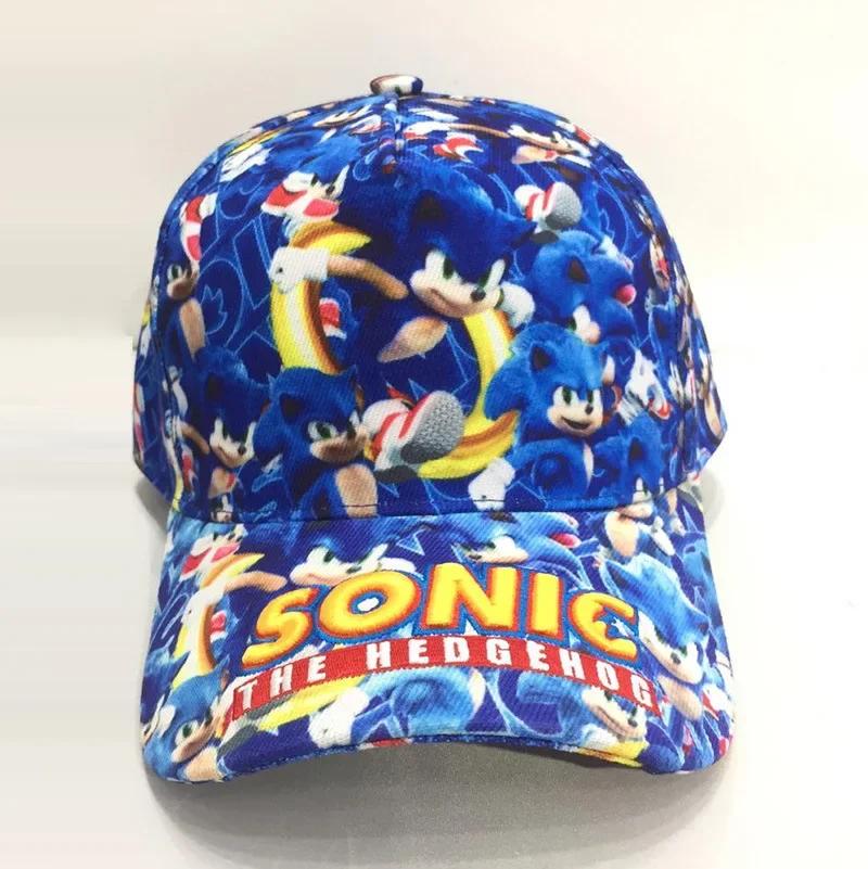 Hedgehog Kid High Quality Hat Action Figure Toy Supersonic Mouse Figure Adjustable Hip Hop Baseball Cap Fashion Sunshade Hat Toy