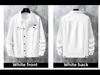 Men's Trendy Japanese Denim Workwear Jacket: Loose, Multi-Pocket, Casual Top for Spring & Autumn.