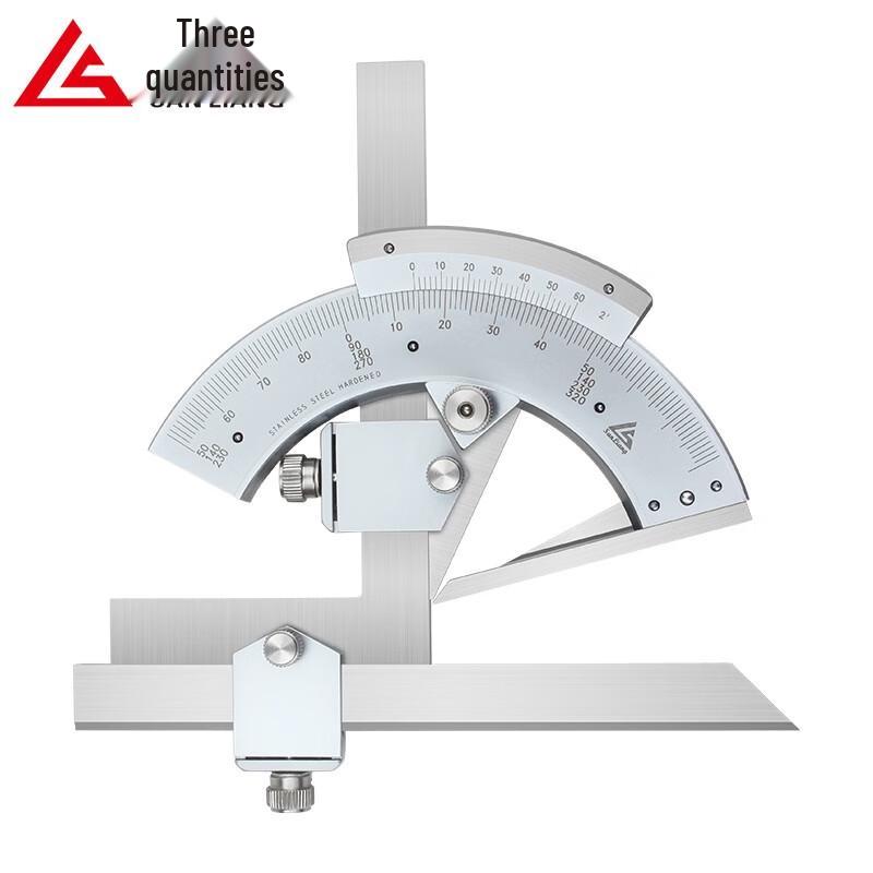 Sanliang 0-320 Degree Stainless Steel Universal Angle Ruler
