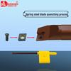 CNC 95° Spring Steel Internal Hole Lathe Tool, D20S-SCLCR09 Boring Bar Holder, 250/300/400 Tool Holders