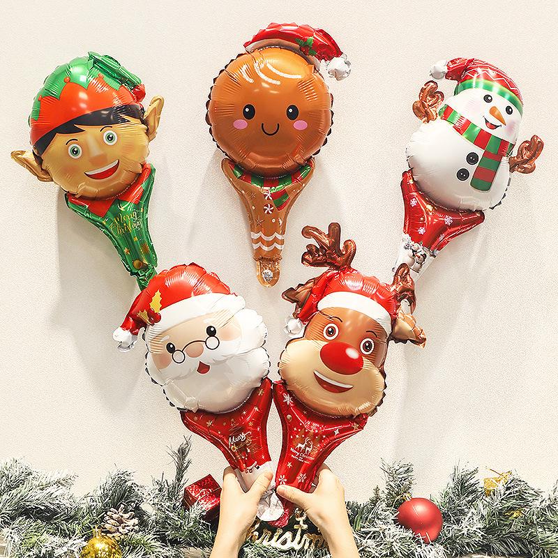 Halloween Pumpkin Lantern Balloons with Handheld Sticks for Party and Kindergarten Decorations