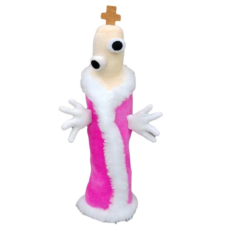 Der Erstaunliche Digitale Zirkus Plüschtier Niedliche Clownpuppe Kurzer Plüschstoff Pp-Baumwollfüllung 23-30cm