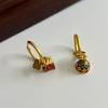 Multipurpose Drop Oil Ear Clip Stylish Ear Cuff for Distinctive Female New Chinese-style Ear Buckles Party Ornaments