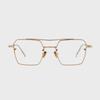 Deumeuaen Cross Road 08 Beta Titanium Rimless Glasses