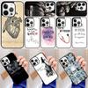 Greys Anatomy Painted Phone Case Back Cover for iPhone 17 Air 16 15 14 13 11 12 Pro Max Plus Fundas Coque