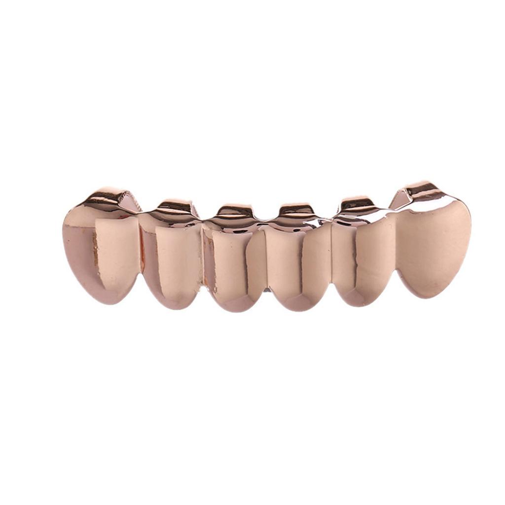 Stylowy zestaw Grillz Hip Hop na górne i dolne zęby, zdejmowane nakładki na zęby, łatwa instalacja, akcesoria dentystyczne na imprezy