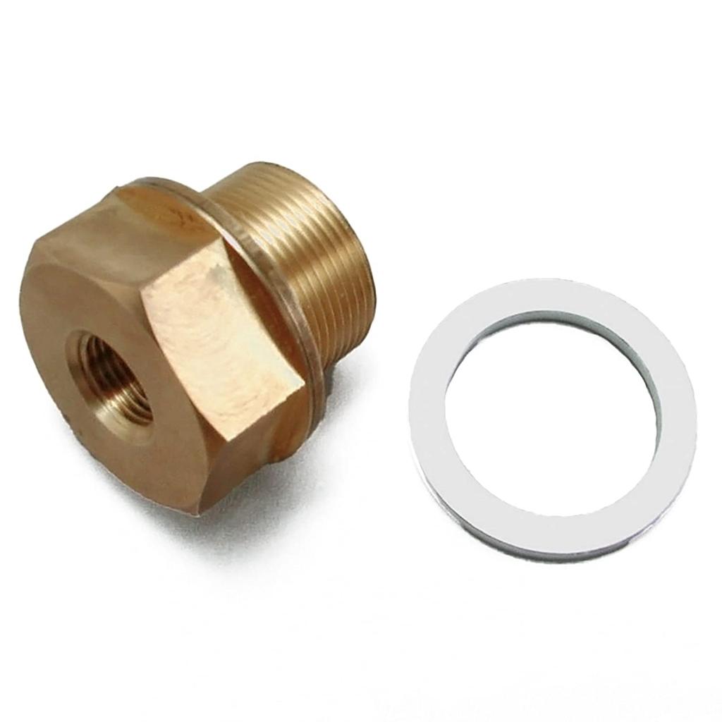 Daytona 34913 Motorcycle Sensor Fitting for Balance Sensor Mounting Part R1/8 M20 x P1.5