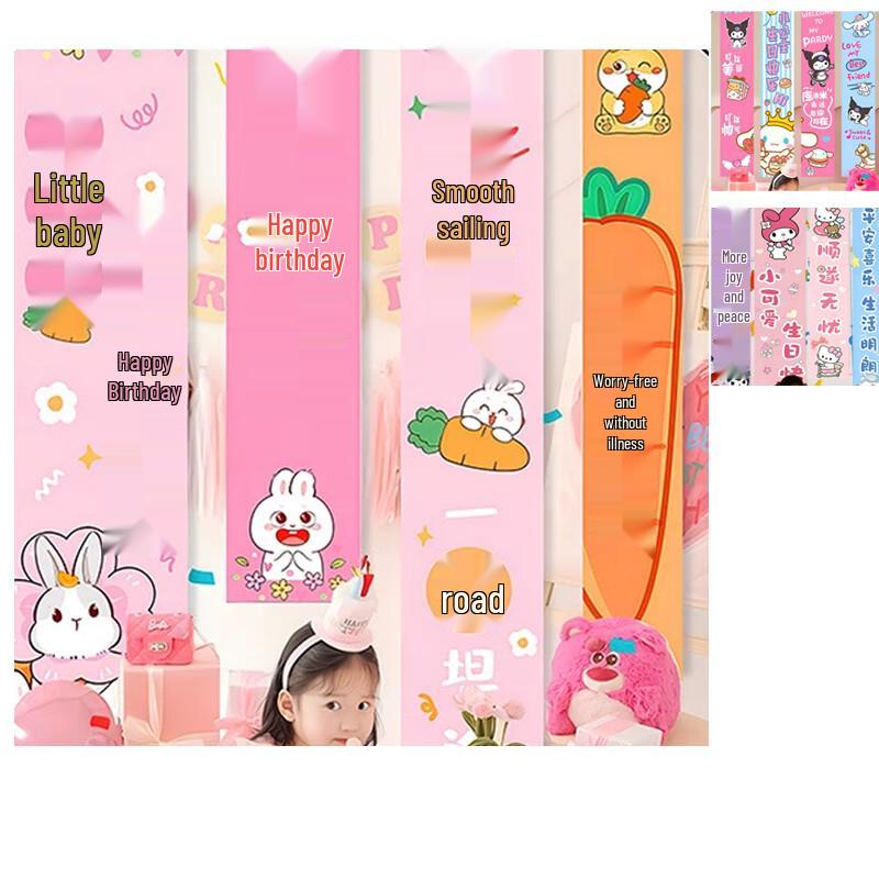 KODENOR Children s Birthday Backdrop Banner