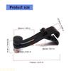 A1A2 Drum Microphone Clip for Secure Mounting in Music Performances Efficient Fixing Mechanism Drum Mic Clip for Stable Holds