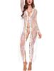 European and American Style Lace Mesh Transparent Nightdress