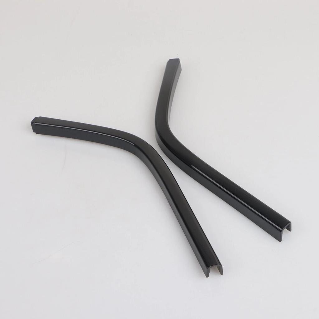 1Pair Black/Chrome Upper Fairing Trim Strips For Honda Goldwing GL1500 GL1500SE GL1500A 1988-2000 Fairing Edge Corner Cover