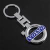 Zinc Alloy Car Emblem Keychain For Volvo XC40 XC60 XC90 S60 S90 V50 V70 Anti-Rust Car Key Ring Pendant Auto Interior Accessories
