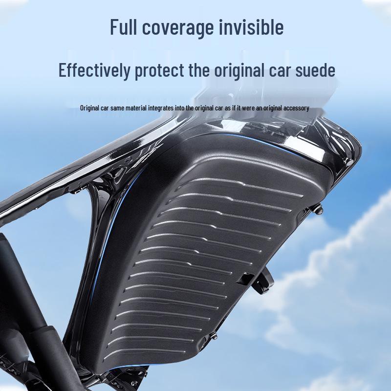 Suede Tailgate Protector for Refreshed Model 3 Y: Full Trunk Interior Coverage.