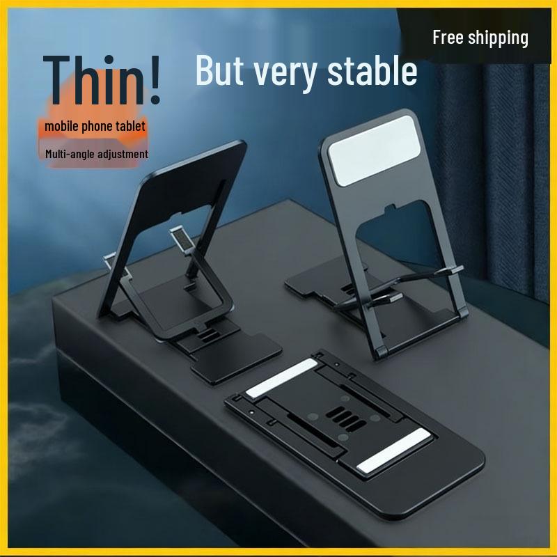 Adjustable Folding Phone & Tablet Stand for Dorms and Home Use