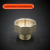 Copper Reducing Threaded Coupling Adapter for Male/Female: 1/2", 3/8", 1/4", 1/8" Connector