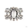2 Pack Fashion Rhinestone Shoes Shoe Decoration Charms Flowers Crystals Wedding Party Clips