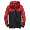 Autumn Coat Camouflage Windproof Waterproof Cardigan Hooded Men Sweatshirt for Work