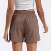 Women's Casual Fashion Linen Shorts With Pockets