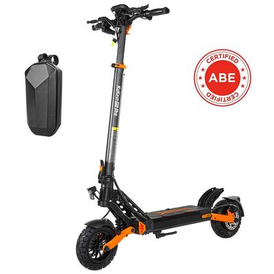 Electric Scooter Kukirin G2 Pro ABE 9" 250W Motor Foldable Electric Scooter 48V 15.6AH Top Speed 20Km/h LCD Display Black