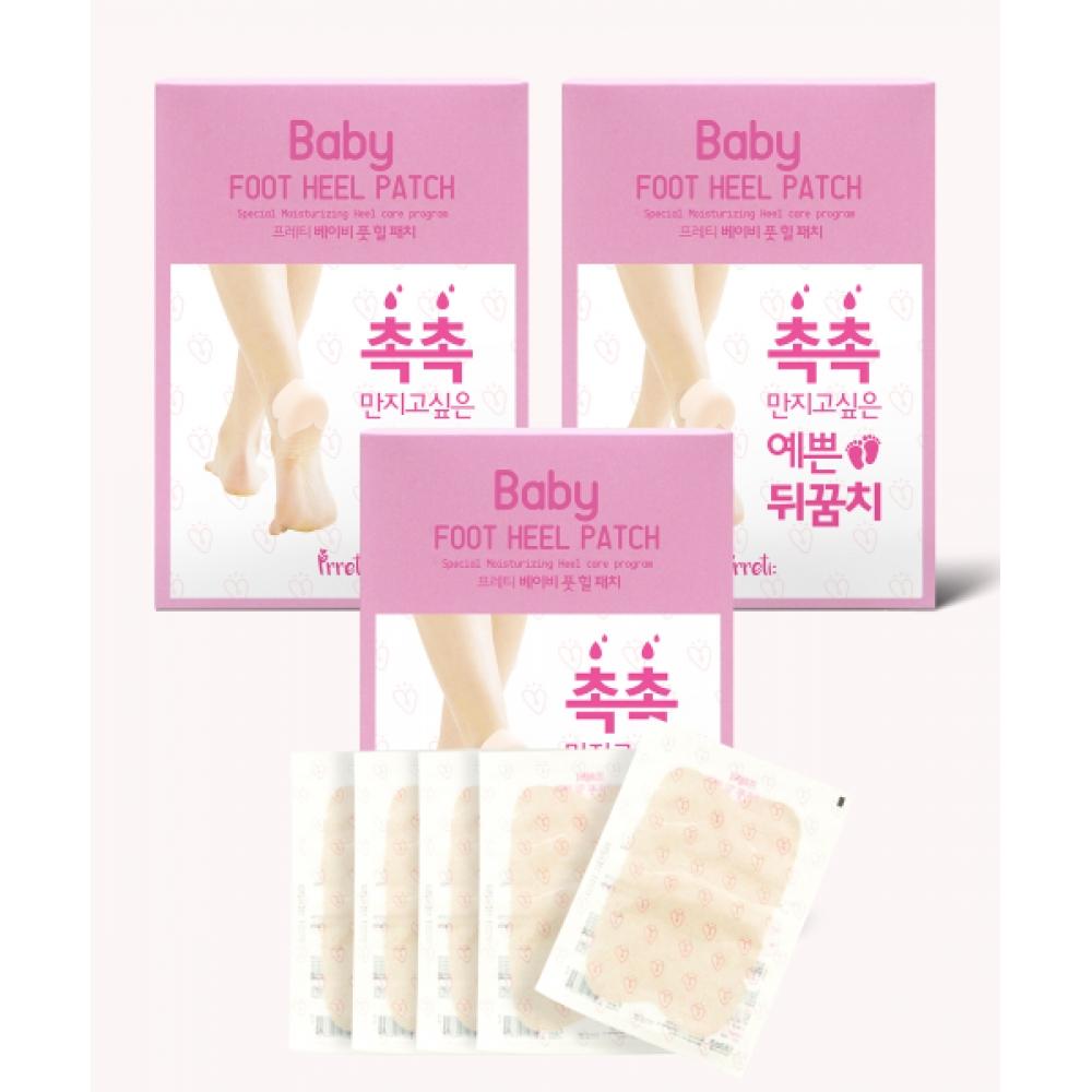 Prreti Baby Foot Heel Patches 10 Sheets 5 Pairs 3 NONE