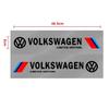 B5 VW For Volkswagen 2pcs Car Side Door Sticker Badge Decal Decoration Emblem For VW Volkswagen R Rline Jetta Golf Polo Beetle C