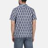 Levis Color Block Plaid Comfortable Short Sleeve Shirt Men Shirts Blue White 72625-0089