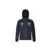 Letter Logo Printed Hooded Down Ski Jacket Men Jackets Dark-Blue A11M346904F-NV