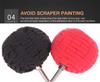 Automotive Motorcycle Care & Detailing Buffing Ball Finishing Buff Polishing Pad