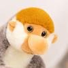 22Cm Cute Proboscis Monkey Plush Long-Nose Stuffed Animal Ultra-Soft Rare Jungle Toy For Kids Animal Lovers Birthday Gift Decor