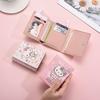 Cute Hello Kitty Tri-fold Wallet: Portable, Slim, Multi-Card Slot Student Holder