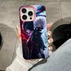 Anime Tokyo Ghoul Mobile Phone Case for iPhone 17 16 15 14 13 12 11 X XR XS 8 7 Pro Max Plus Translucent Pink Cover Cover Pretty